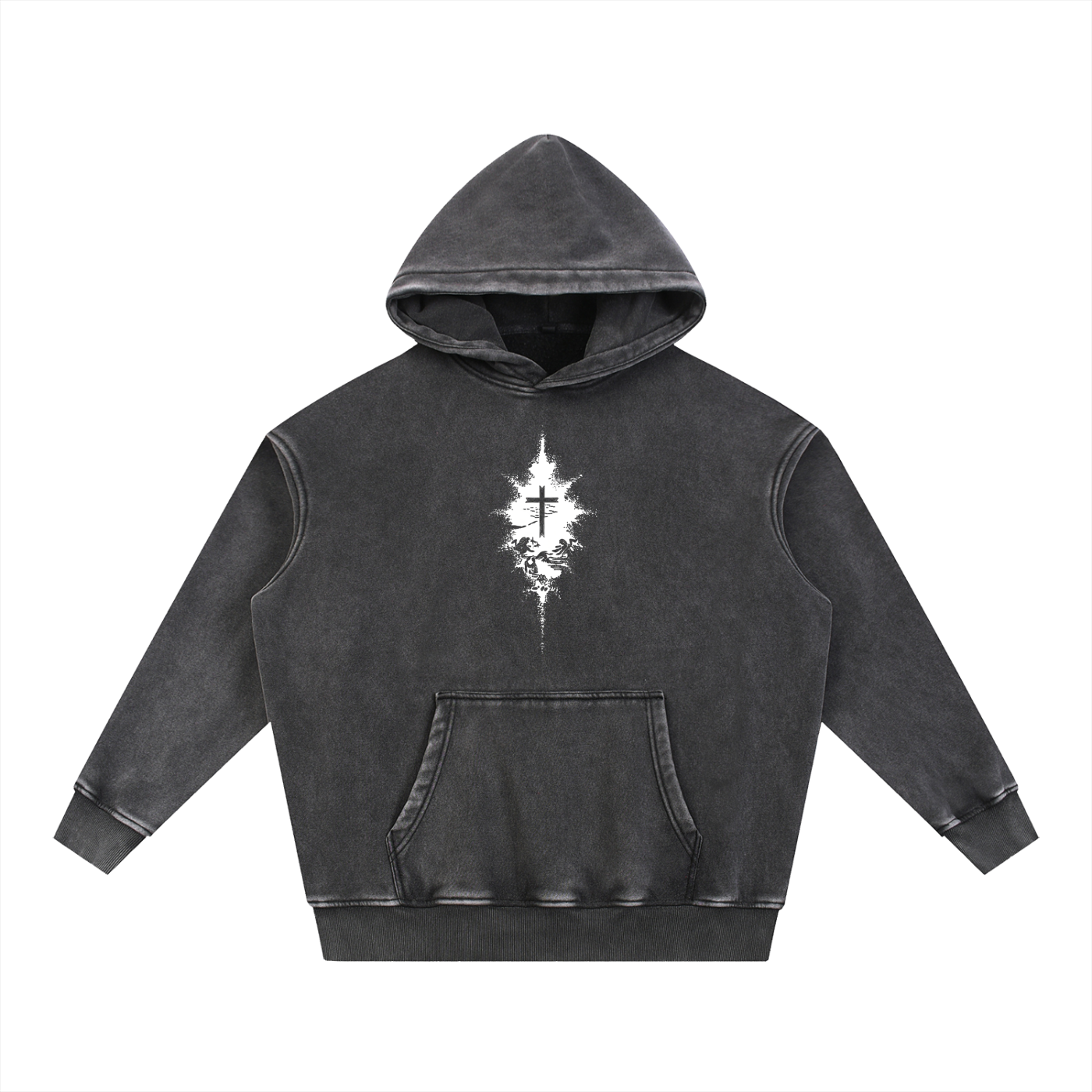 CROSS Snow Wash Hoodie